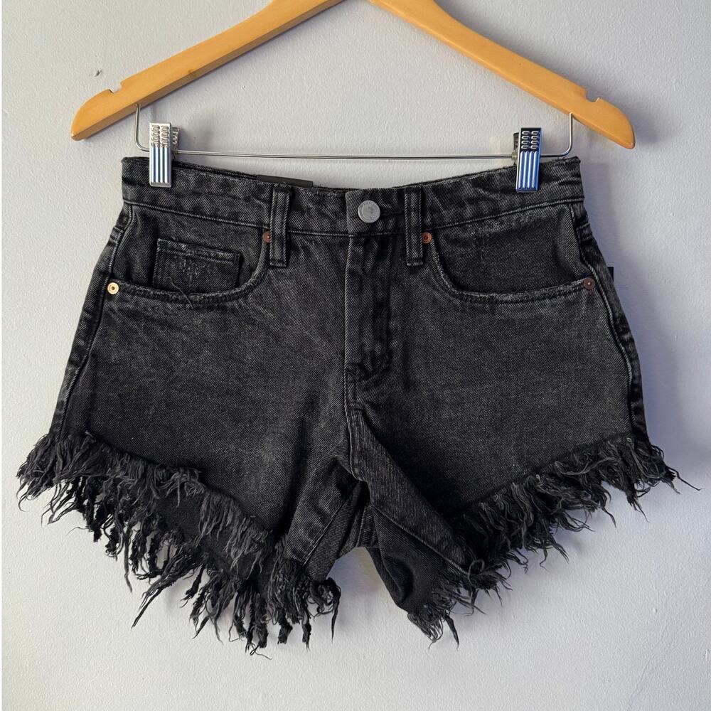 New BLANKNYC Hi-Rise Fray Cut Off Shorts Women's Size 25